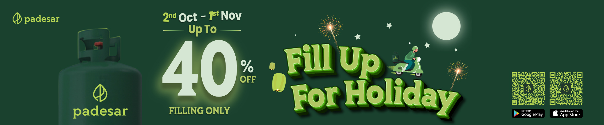 Fill up for Holidays Promotion